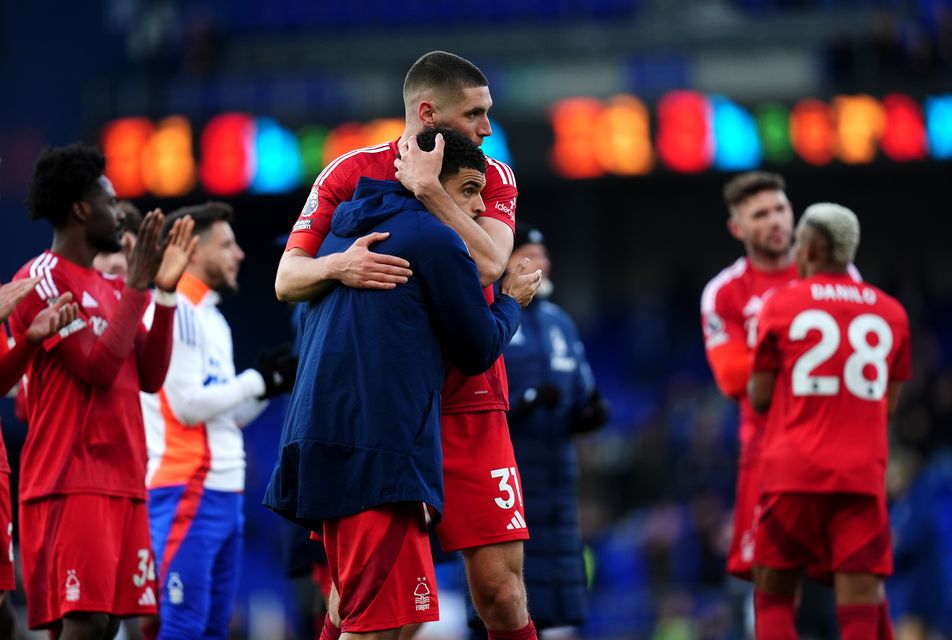 Nottingham Forest are now six points clear of fifth-placed Manchester City (John Walton/PA)