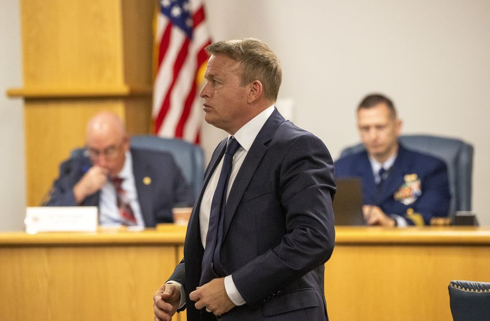 David Lochridge spoke to the inquiry (Andrew J Whitaker/The Post And Courier via AP, Pool)