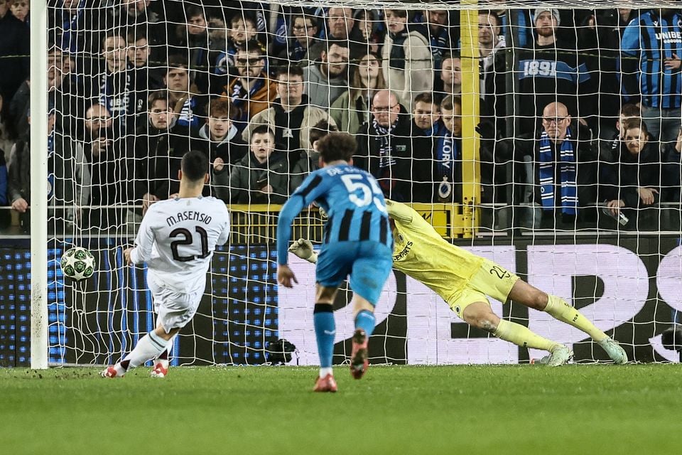 Marco Asensio’s penalty gave Aston Villa a two-goal cushion to bring back to Villa Park (PA Wire via Belga)