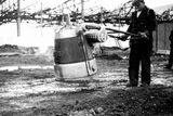 thumbnail: Building of the Sydenham by-pass, a workman using a frog hammer. 25/10/1939
BELFAST TELEGRAPH COLLECTION/NMN