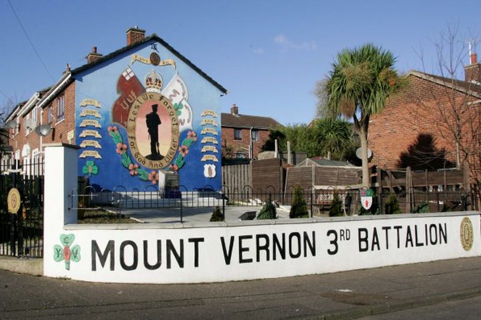 A UVF wall mural in the mount vernon area of North Belfast.8/1/09