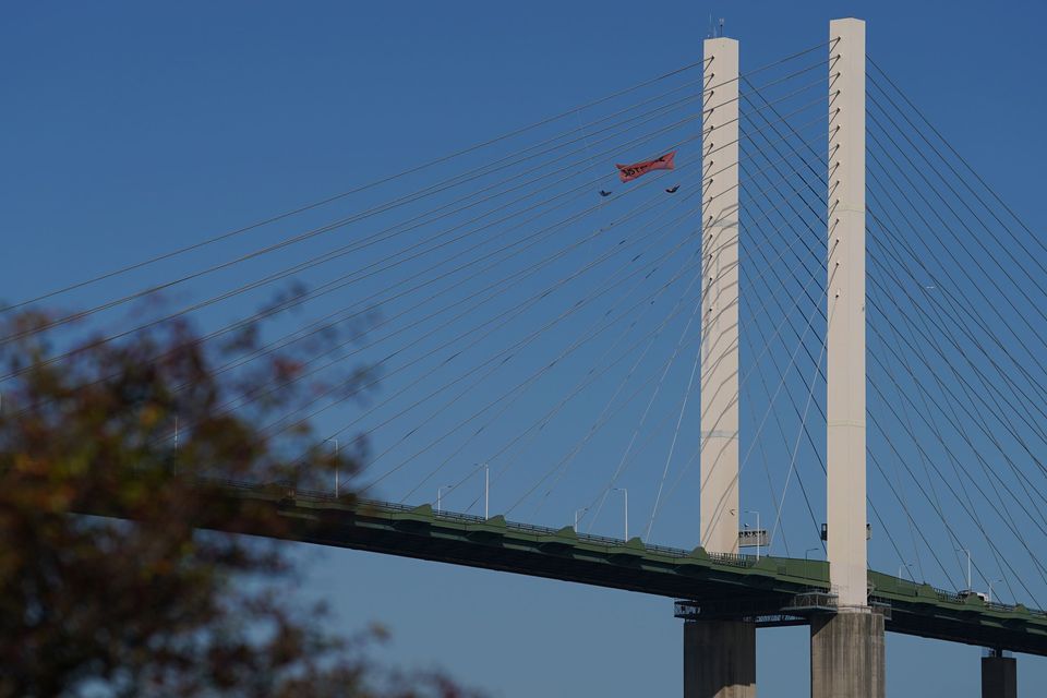 Dartford Crossing still blocked after Just Stop Oil protesters