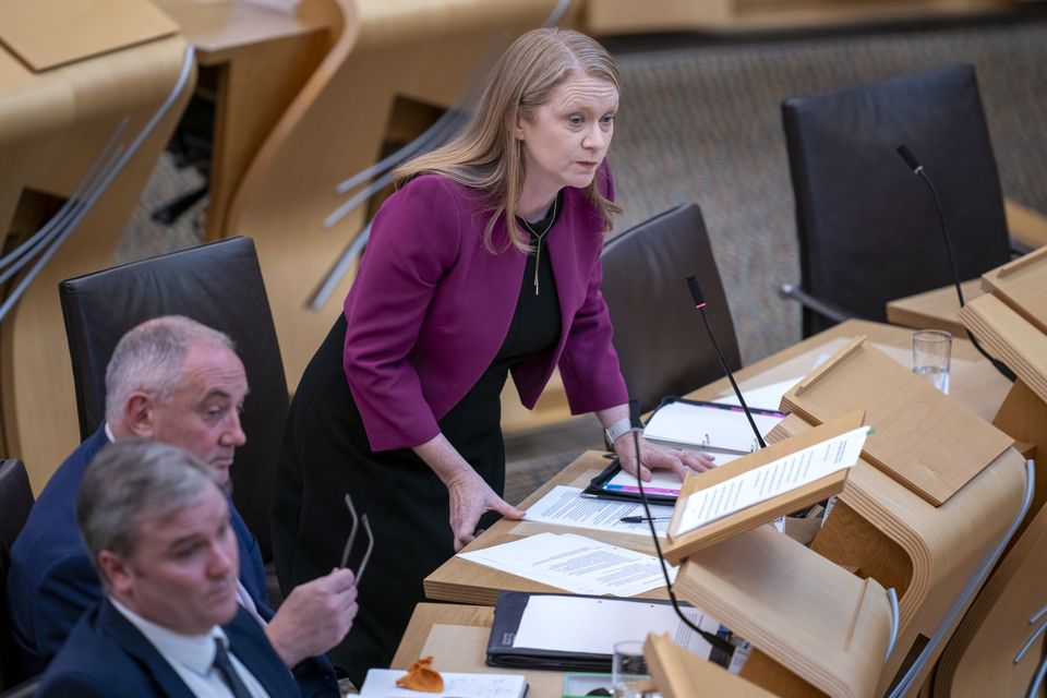 Scottish Social Justice Secretary Shirley-Anne Somerville challenged UK ministers to act once the working group delivers its recommendations (Jane Barlow/PA)