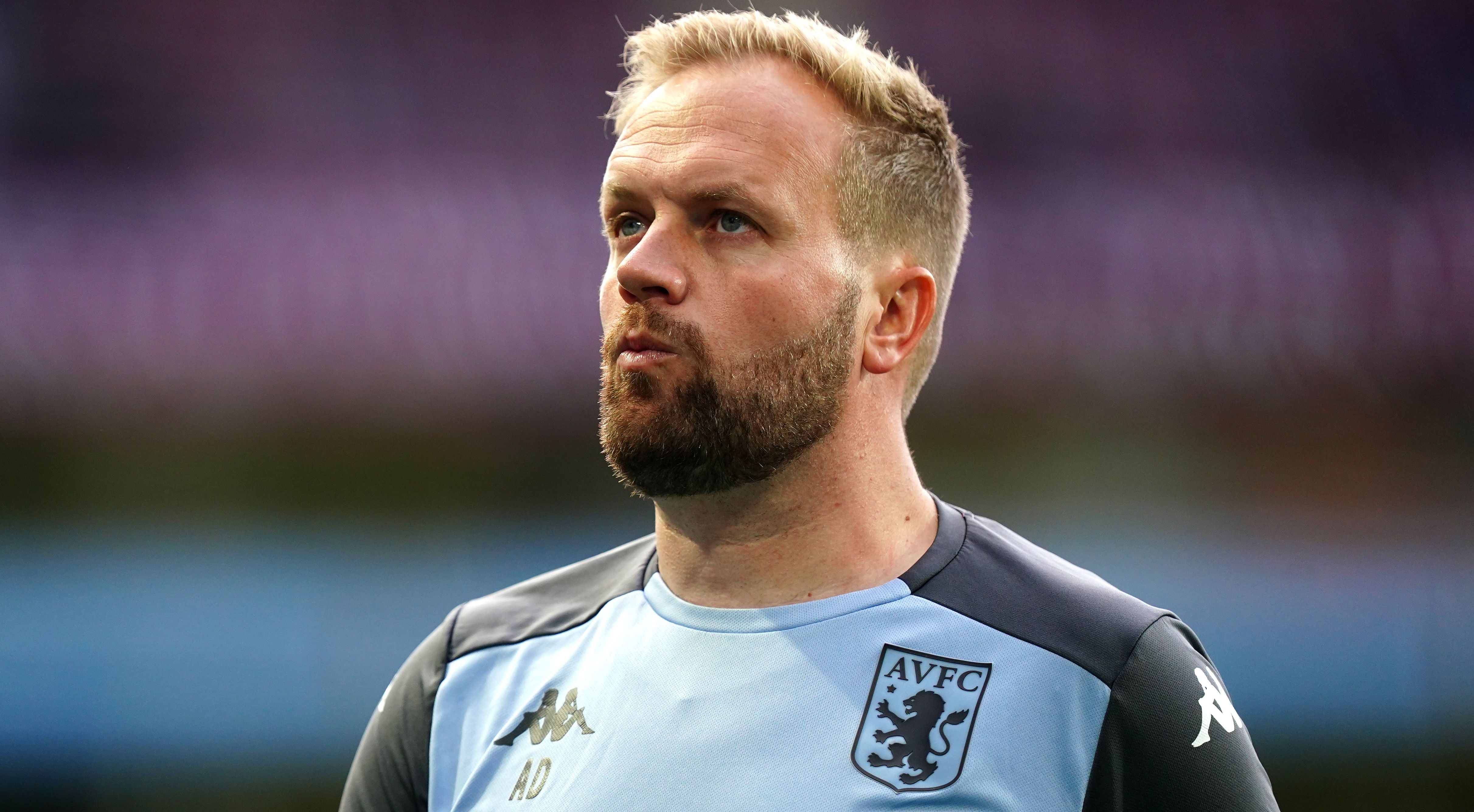 Aston Villa first-team coach Aaron Danks wants a response against Brentford  