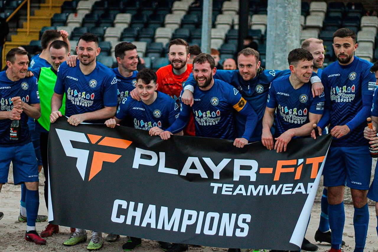 Limavady United secure PIL title and promotion to the Championship ...