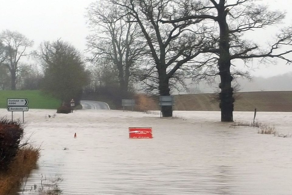 Towns left under water as flooding continues to cause chaos