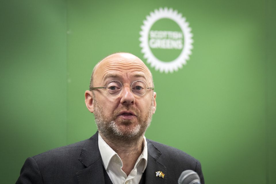 Scottish Green Party co-leader Patrick Harvie said Kemi Badenoch has based her campaign on ‘a nasty culture war agenda’ (Jane Barlow/PA)