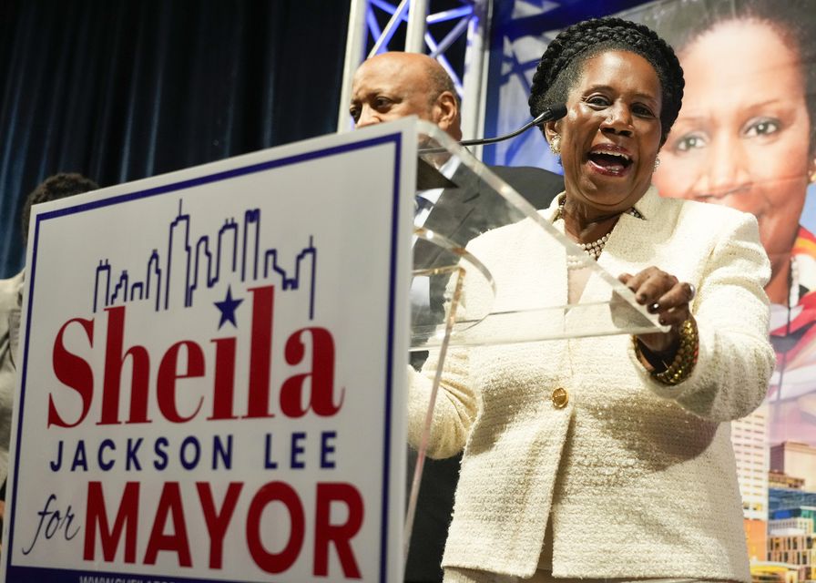 Sheila Jackson Lee represented one of America’s largest cities (Houston Chronicle via AP)