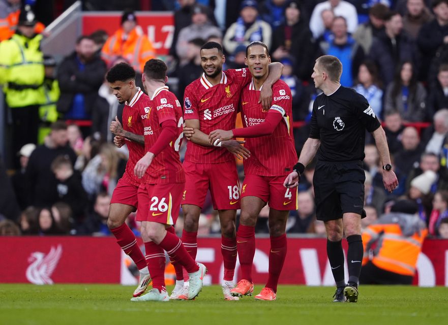 Leaders Liverpool continue their Premier League title bid at in-form Bournemouth (Peter Byrne/PA)