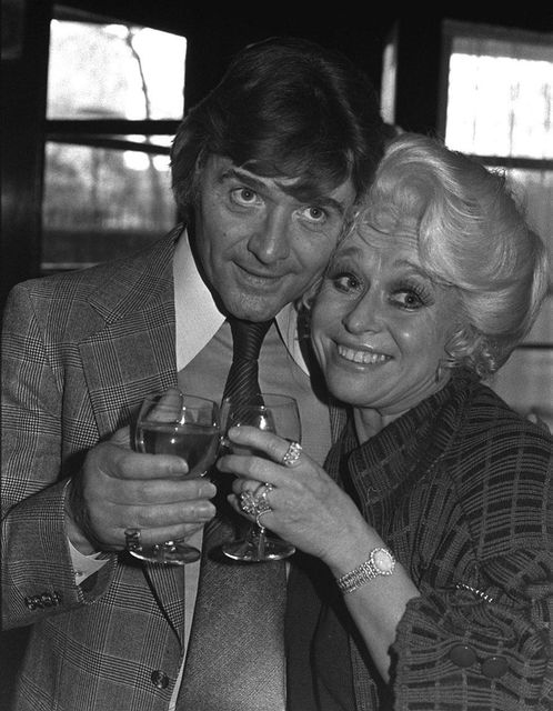 Barbara Windsor and then husband Ronnie Knight, pictured in 1980 (PA)