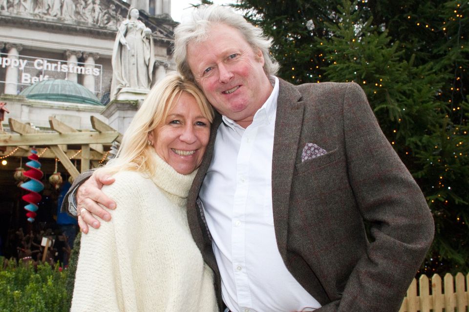 Charlie Lawson and wife Debbie Stanley