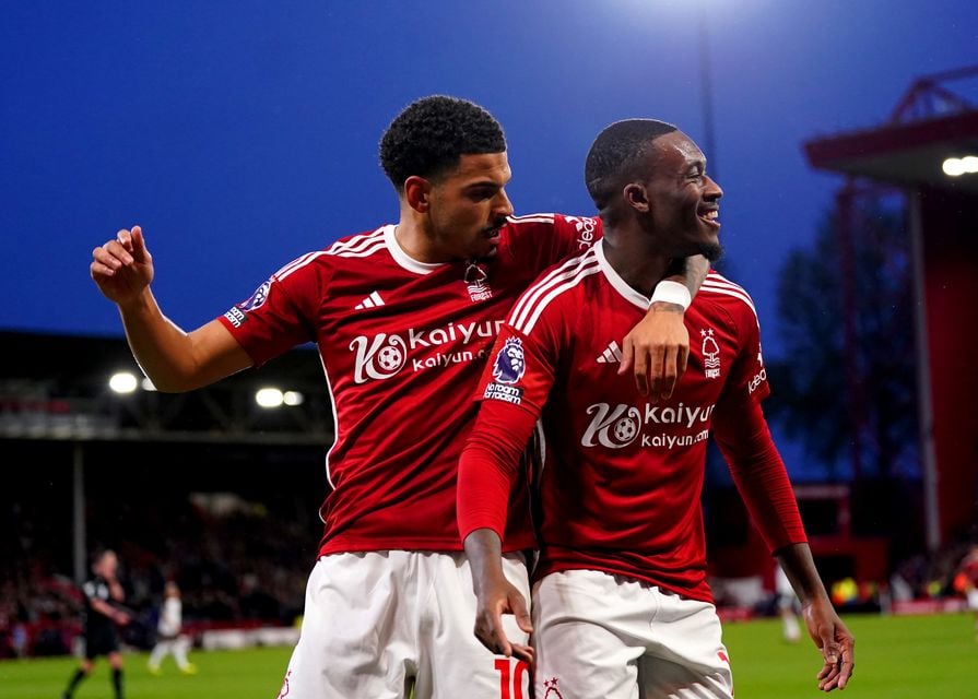 Forest duo Morgan Gibbs-White and Callum Hudson-Odoi (right) were not called up by new England boss Thomas Tuchel (Bradley Collyer/PA)