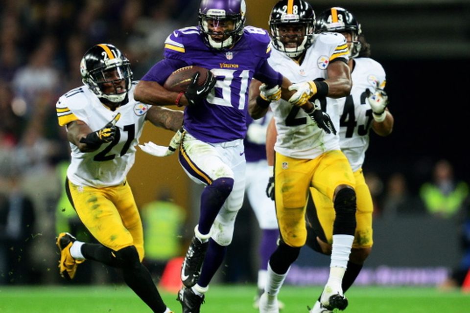 Vikings beat Steelers 34-27 in London