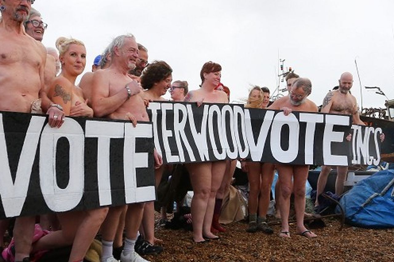 Flash mob strip for beach stunt | BelfastTelegraph.co.uk