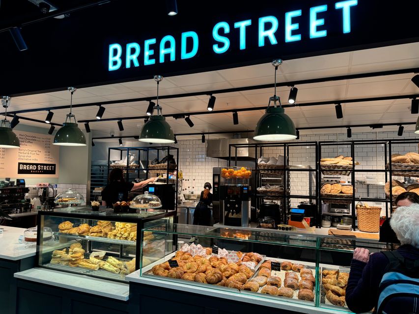 Bread Street is newly opened in the station