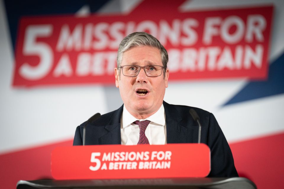 Sir Keir Starmer’s five missions form the cornerstone of his Government’s plans, but the public is pessimistic about Labour’s ability to accomplish them (Stefan Rousseau/PA)