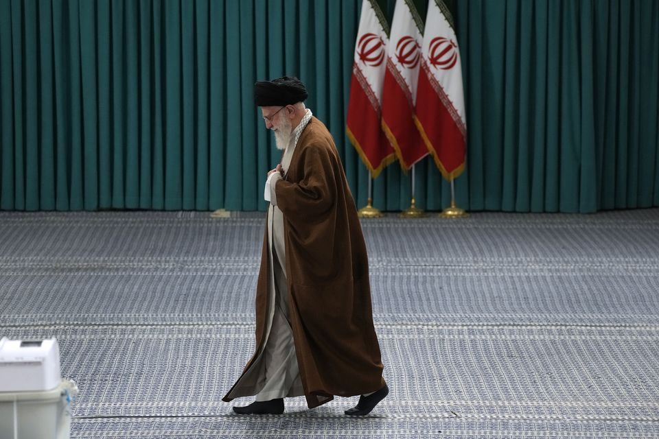 Iran is a theocracy under Supreme Leader Ayatollah Ali Khamenei (AP)