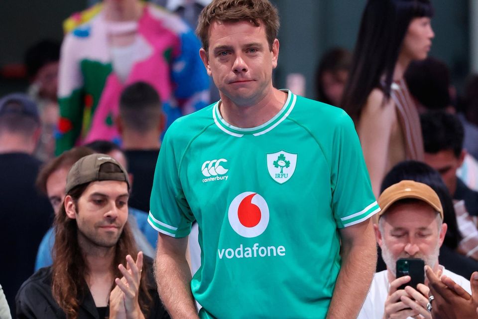Jonathan Anderson's choice of Ireland rugby jersey no match for