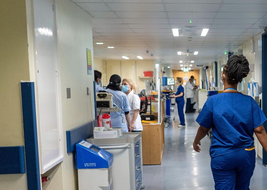 Overcrowding in hospitals is causing patients harm, the RCN said (Jeff Moore/PA)