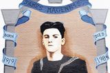 thumbnail: Mural in east Belfast for Jame Magennis VC