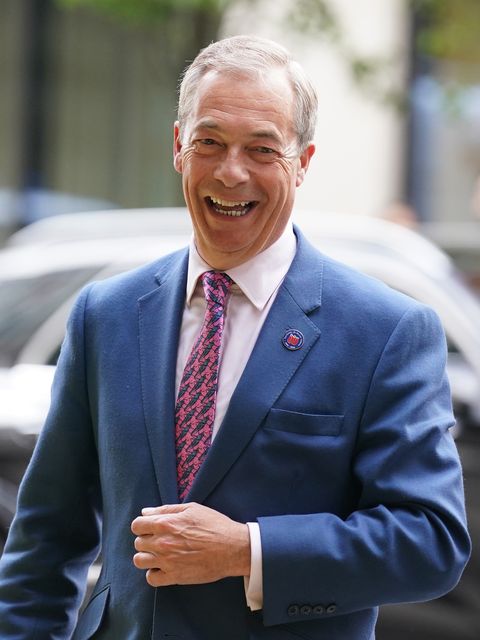 Reform UK leader Nigel Farage was embroiled in a high-profile row with NatWest over the closure of his Coutts account (Stefan Rousseau/PA)