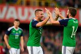 thumbnail: BELFAST, NORTHERN IRELAND - MAY 27: Conor Washington of Northern Ireland celebrates after scoring during the international friendly game between Northern Ireland and Belarus on May 26, 2016 in Belfast, Northern Ireland. (Photo by Charles McQuillan/Getty Images)