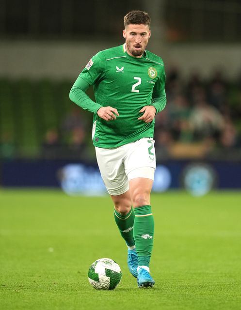 Matt Doherty, pictured, has been drafted back into the Republic of Ireland squad because of Seamus Coleman’s injury (Niall Carson/PA)