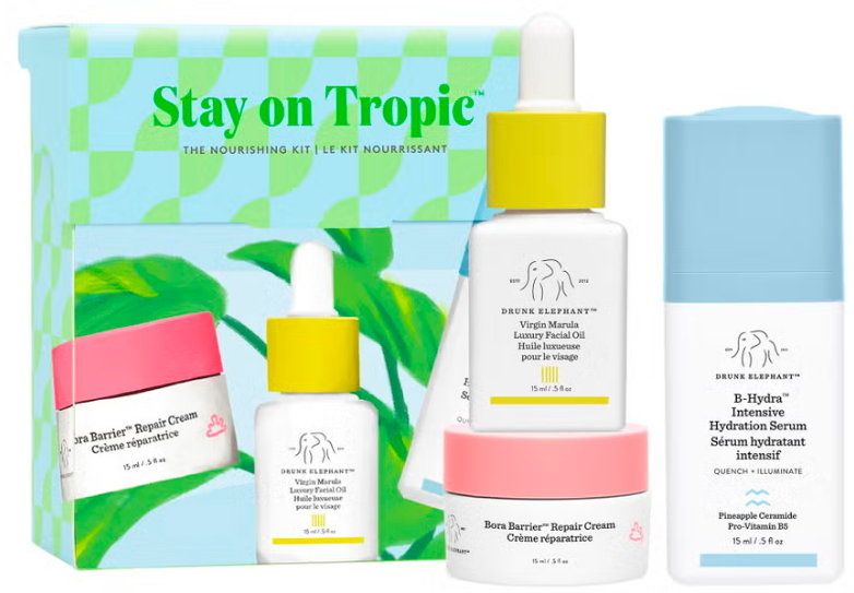 Drunk Elephant Stay on Tropic The Nourishing Kit, £49