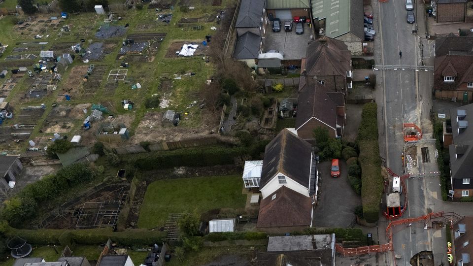 Surrey County Council has declared a major incident (Jordan Pettitt/PA)