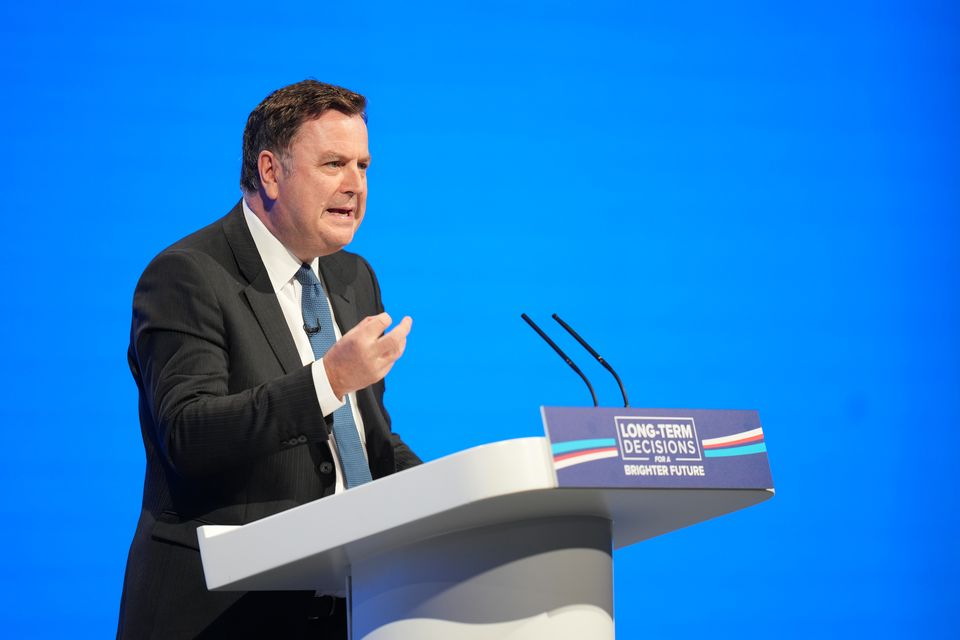 Tory Party leadership hopeful Mel Stride has said it is ‘completely untenable’ that the average Conservative voter is aged in their 60s (Danny Lawson/PA)