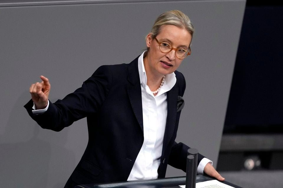 Alternative for Germany’s Alice Weidel (Markus Schreiber/AP)