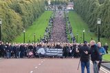 thumbnail: Thousands took part in the demonstration (Rebecca Black/PA)