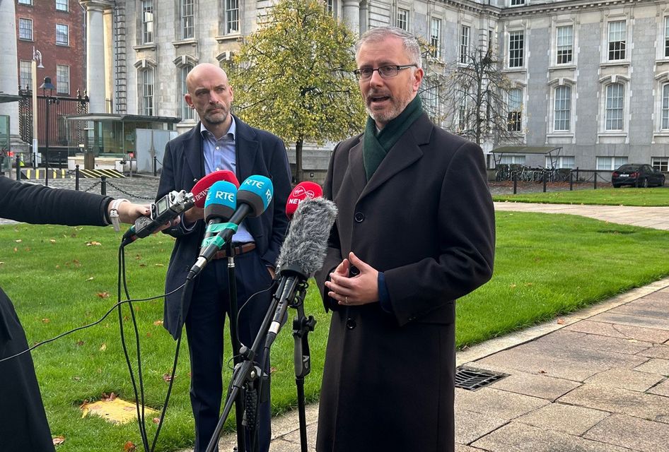 Minister for Children and Green Party leader Roderic O’Gorman (Cillian Sherlock/PA)