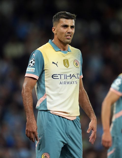 City have badly missed Rodri this season (Martin Rickett/PA)