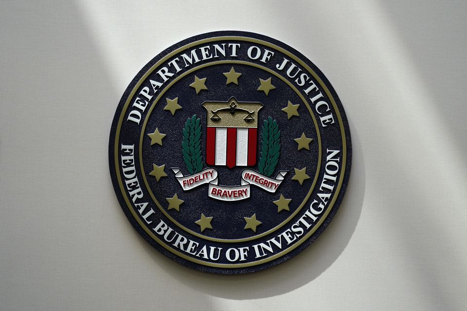 The FBI seal is pictured (Charlie Neibergall, File/AP)