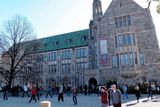 thumbnail: Boston College where interviews were recorded
