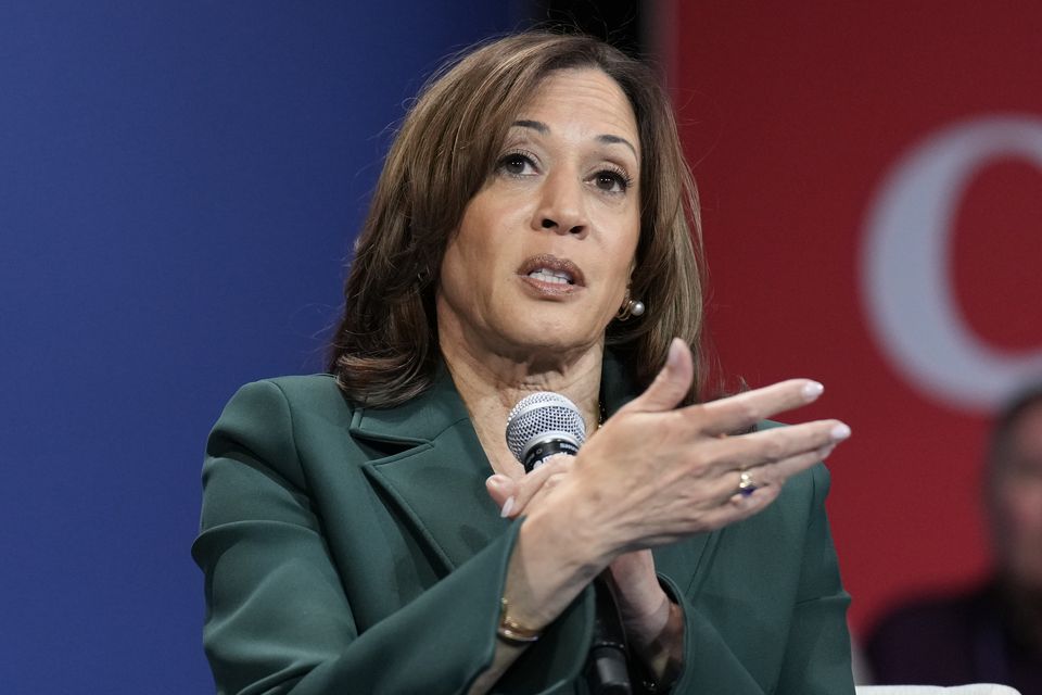 Democratic presidential nominee Vice President Kamala Harris (Jacquelyn Martin/AP)