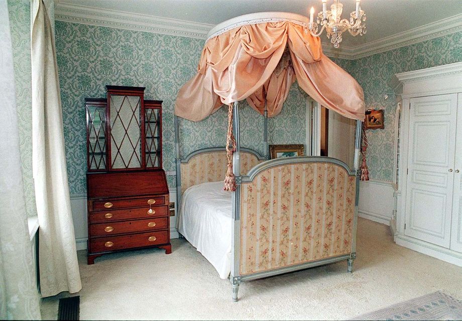 One of the principal bedrooms in Ray Mill House, which has been owned by Camilla since 1995 (David Jones/PA)