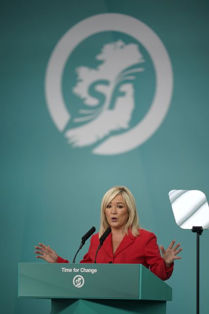 Michelle O’Neill has been urged to answer questions (Niall Carson/PA)