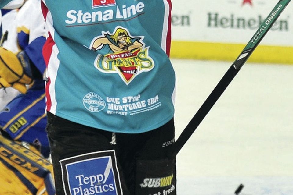 Colin Shields netted for the Belfast Giants to set up a Play-off semi-final clash against Fife Flyers