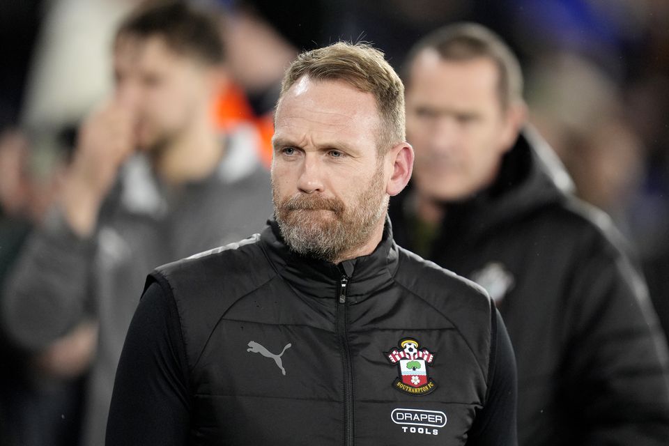 Southampton interim manager Simon Rusk (Andrew Matthews/PA)