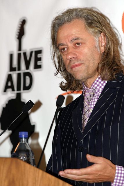 Bob Geldof and Midge Ure led the initial Band Aid efforts (PA)