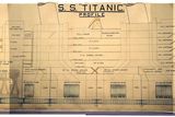 thumbnail: The detailed drawing of the RMS Titanic used at Lord Mersey's inquiry into the 1912 disaster.
