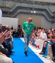 Co Derry designer ends Milan show by donning Ireland rugby jersey on  catwalk - The Irish News