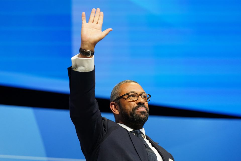 Shadow home secretary James Cleverly challenged Ms Cooper during Home Office Questions in the Commons (Stefan Rousseau/PA)