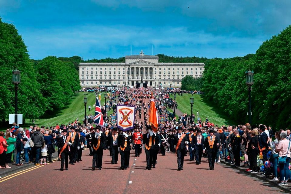 Centenary parade at Stormont in 2022 (Charles McQuillan/Getty Images)