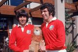 thumbnail: Ian McGeechan (left) and Dick Milliken pictured during the British Lions tour to South Africa in 1974