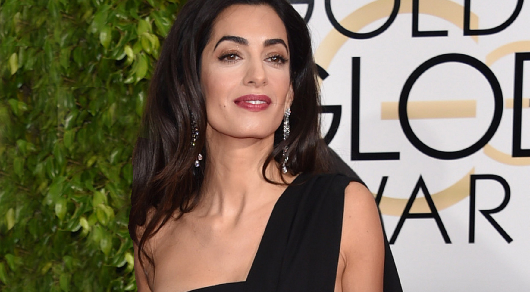 Back to serious business: Amal Clooney returns to London