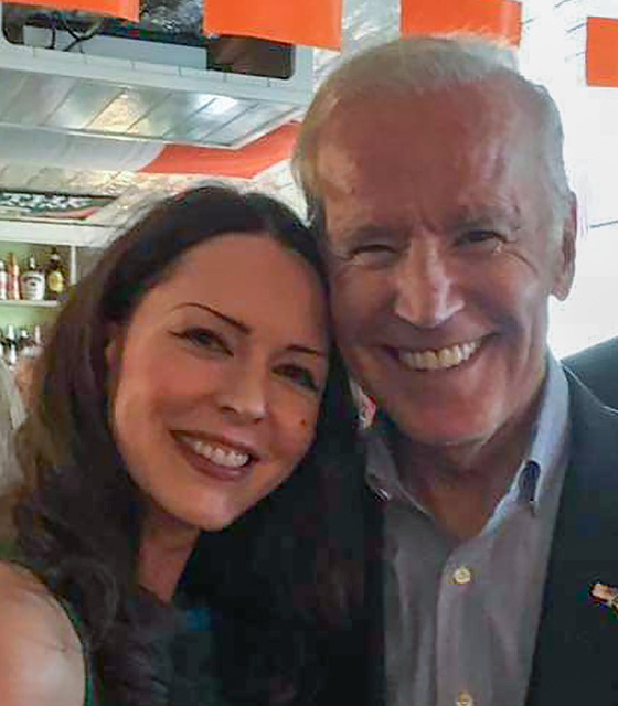 Invite: Violinist Patricia Treacy with President-elect Joe Biden. She will be playing live during a private Mass tomorrow