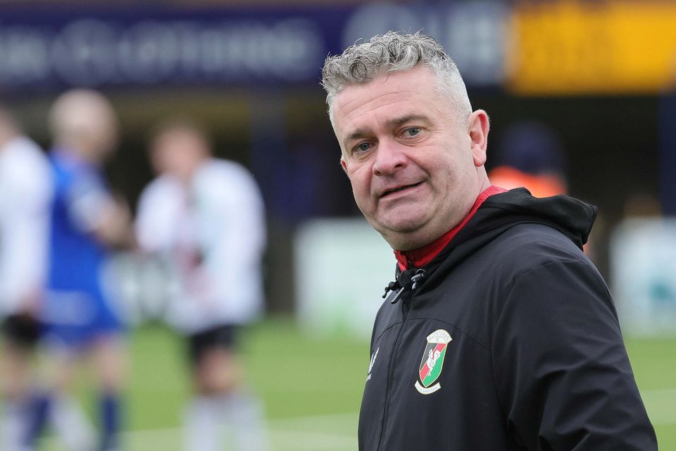First team coach John Gregg has left Glentoran